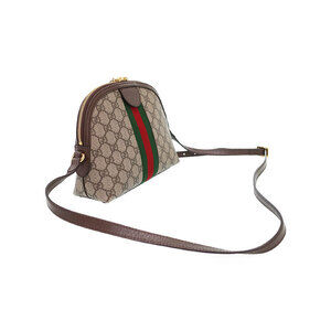 Gucci Ebony GG Beige Supreme Brown Ophidia Canvas Bag Shoulder